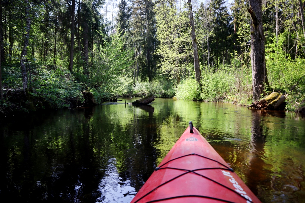 Kayaking in Lithuania